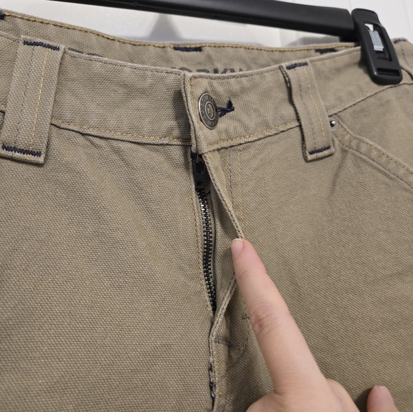 Dovetail Womens Britt Utility Canvas Pants Size 6/30 - Picture 4 of 14